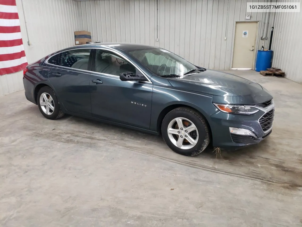 2021 Chevrolet Malibu Ls VIN: 1G1ZB5ST7MF051061 Lot: 69046994