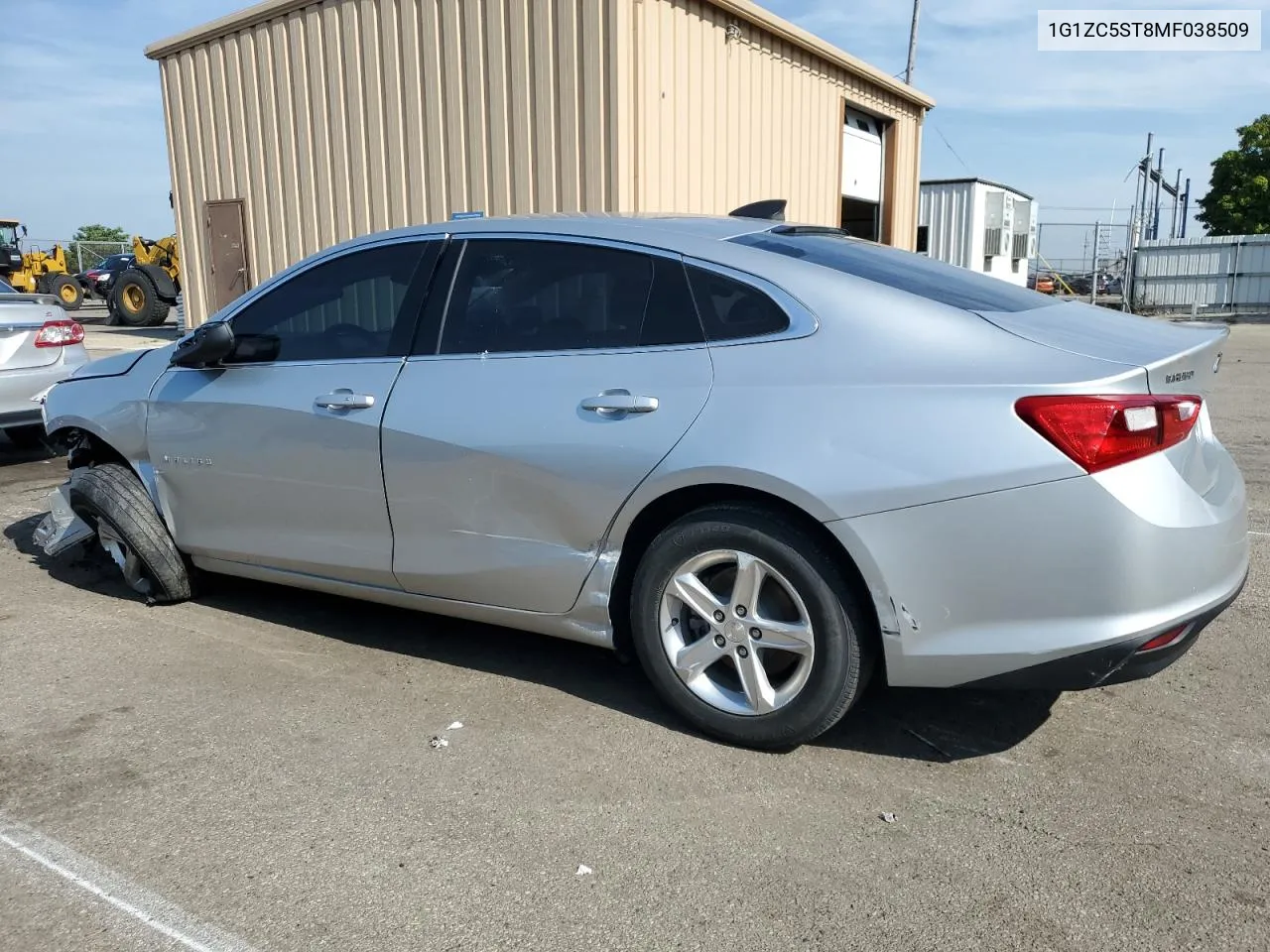 2021 Chevrolet Malibu Ls VIN: 1G1ZC5ST8MF038509 Lot: 69070904