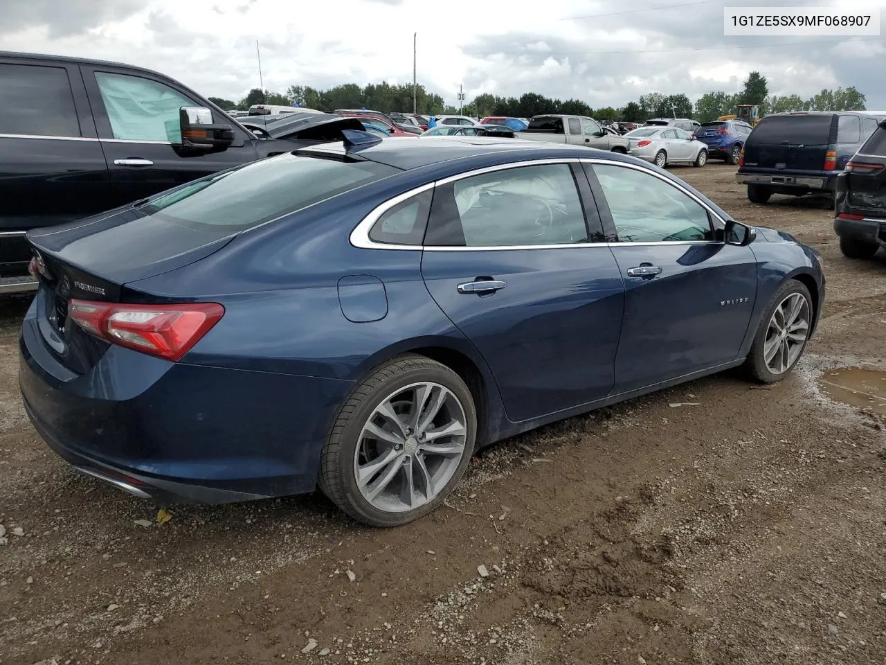 2021 Chevrolet Malibu Premier VIN: 1G1ZE5SX9MF068907 Lot: 69233804