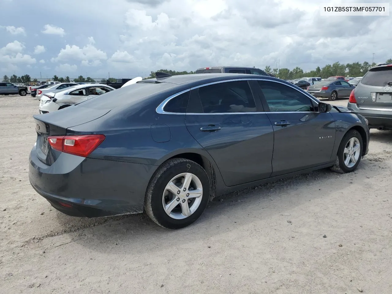 2021 Chevrolet Malibu Ls VIN: 1G1ZB5ST3MF057701 Lot: 69255064