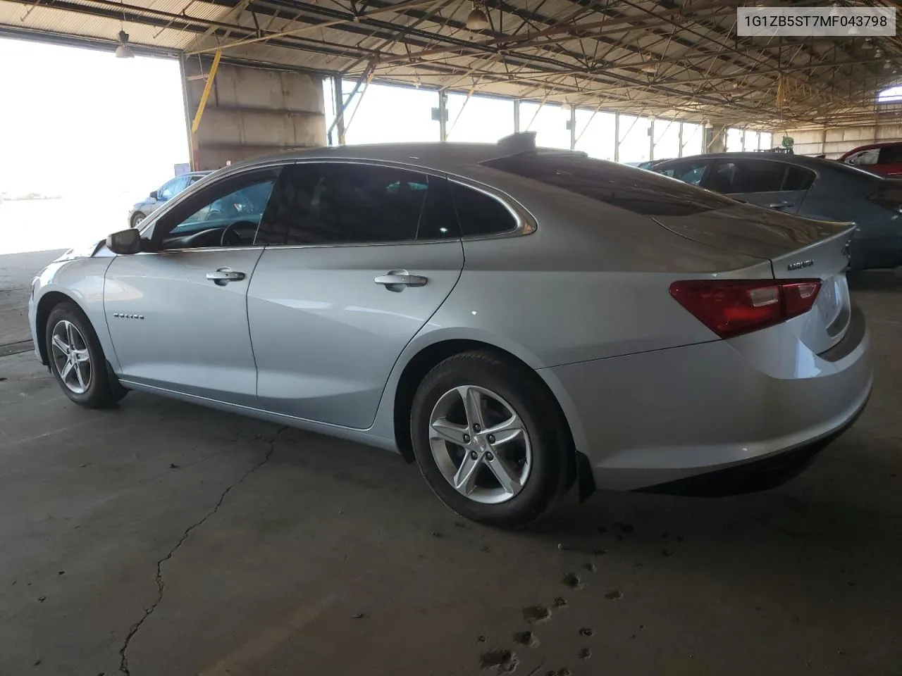 2021 Chevrolet Malibu Ls VIN: 1G1ZB5ST7MF043798 Lot: 69590314