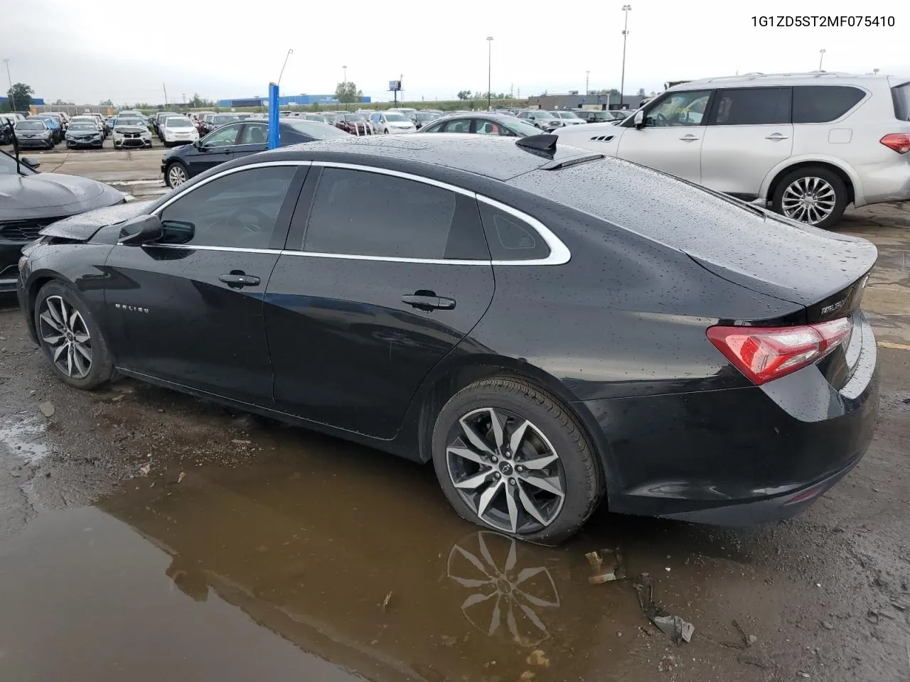 2021 Chevrolet Malibu Lt VIN: 1G1ZD5ST2MF075410 Lot: 69662634