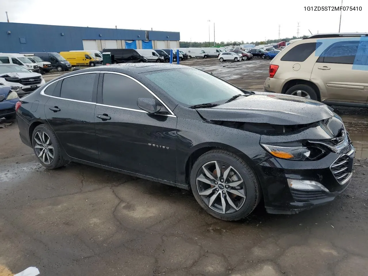 2021 Chevrolet Malibu Lt VIN: 1G1ZD5ST2MF075410 Lot: 69662634