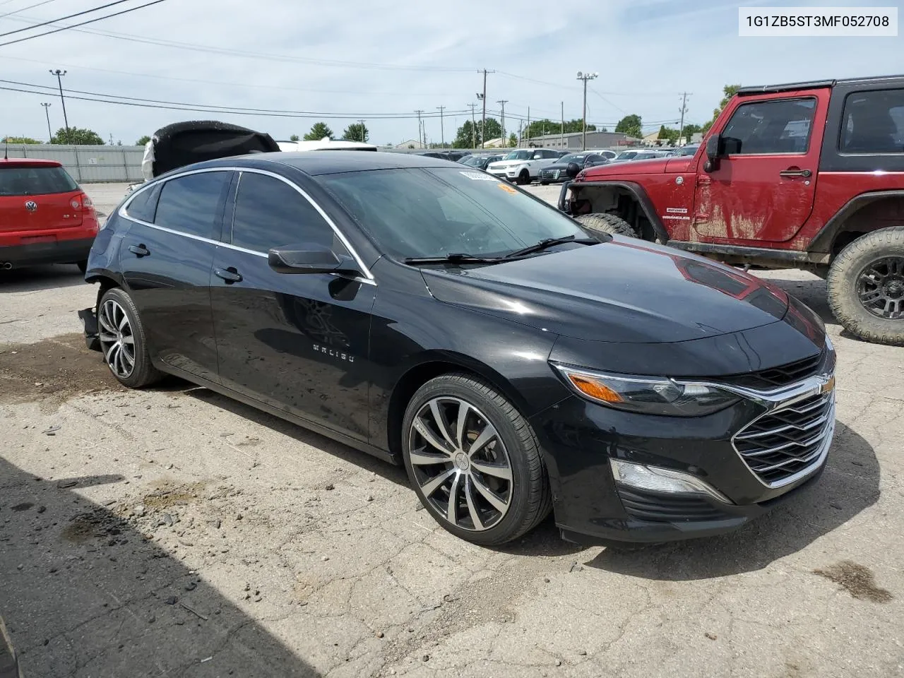 2021 Chevrolet Malibu Ls VIN: 1G1ZB5ST3MF052708 Lot: 69900794