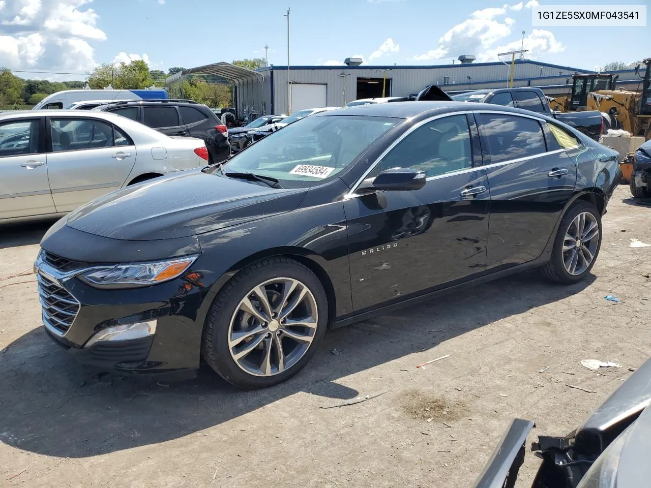 2021 Chevrolet Malibu Premier VIN: 1G1ZE5SX0MF043541 Lot: 69934584