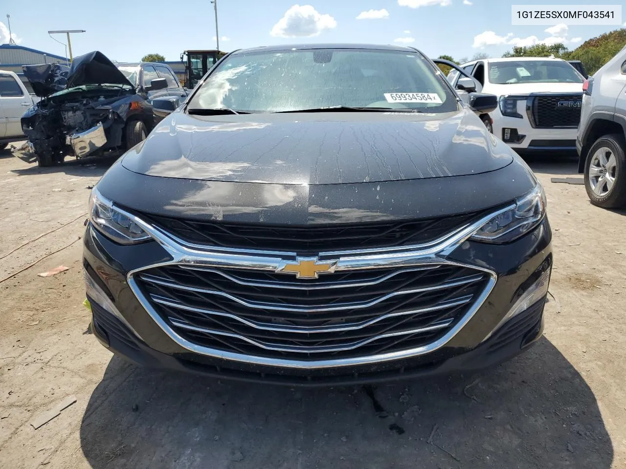 2021 Chevrolet Malibu Premier VIN: 1G1ZE5SX0MF043541 Lot: 69934584