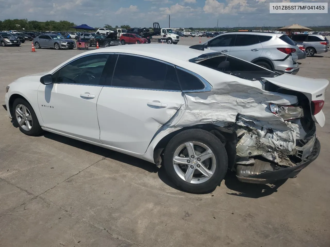 2021 Chevrolet Malibu Ls VIN: 1G1ZB5ST7MF041453 Lot: 69968734