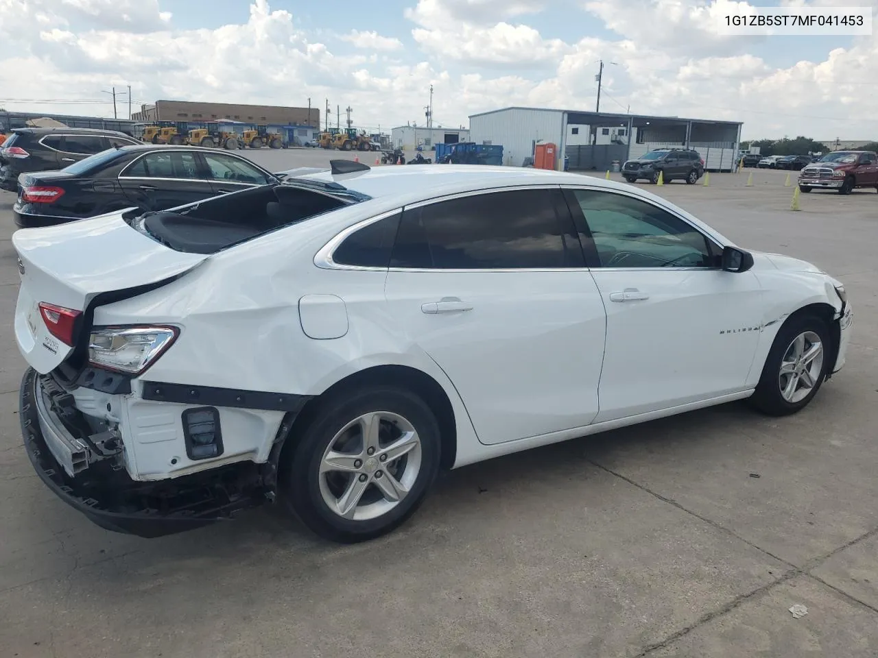 2021 Chevrolet Malibu Ls VIN: 1G1ZB5ST7MF041453 Lot: 69968734