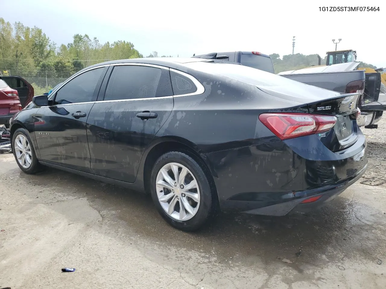 2021 Chevrolet Malibu Lt VIN: 1G1ZD5ST3MF075464 Lot: 70061124