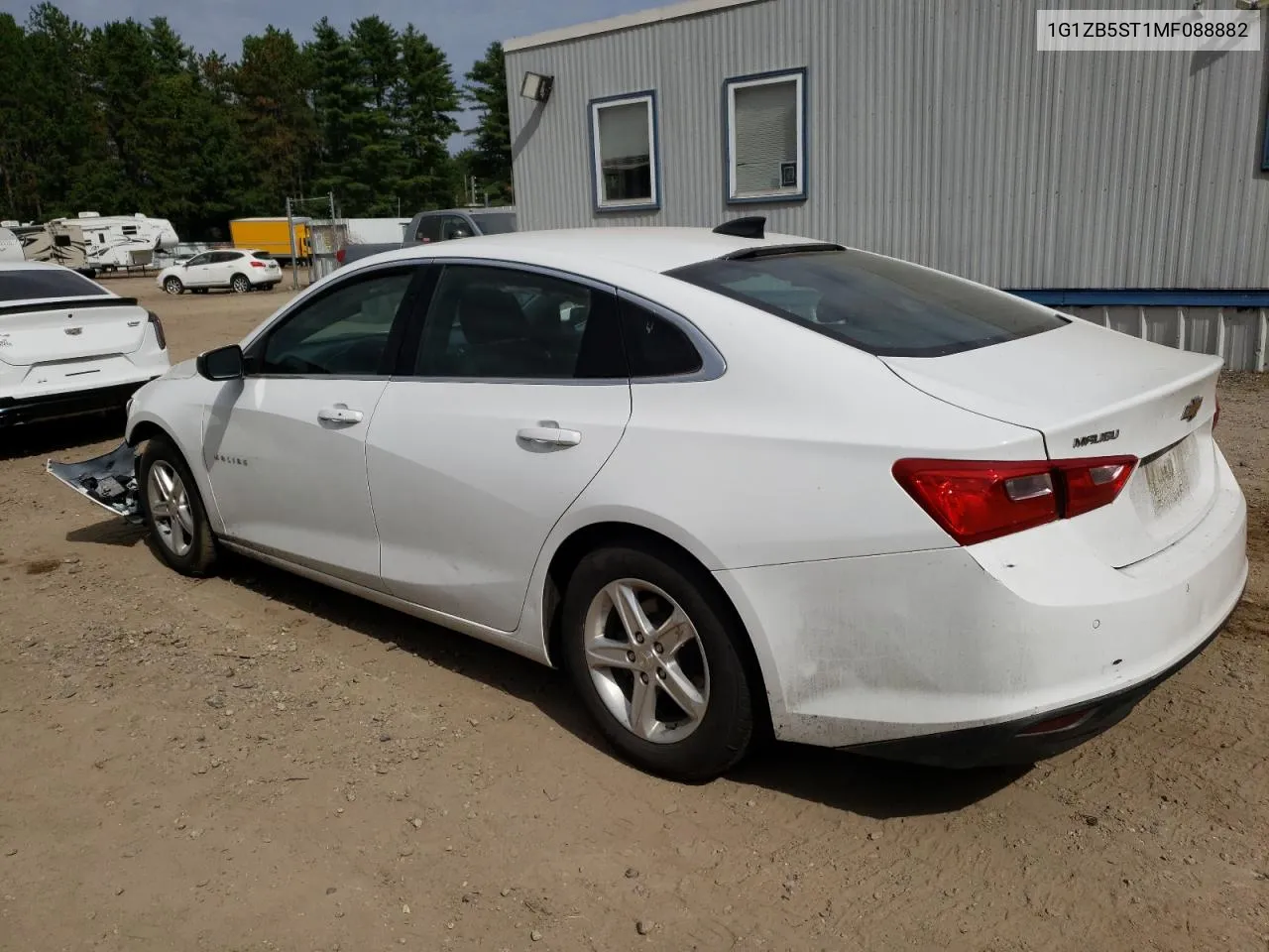 2021 Chevrolet Malibu Ls VIN: 1G1ZB5ST1MF088882 Lot: 70831904