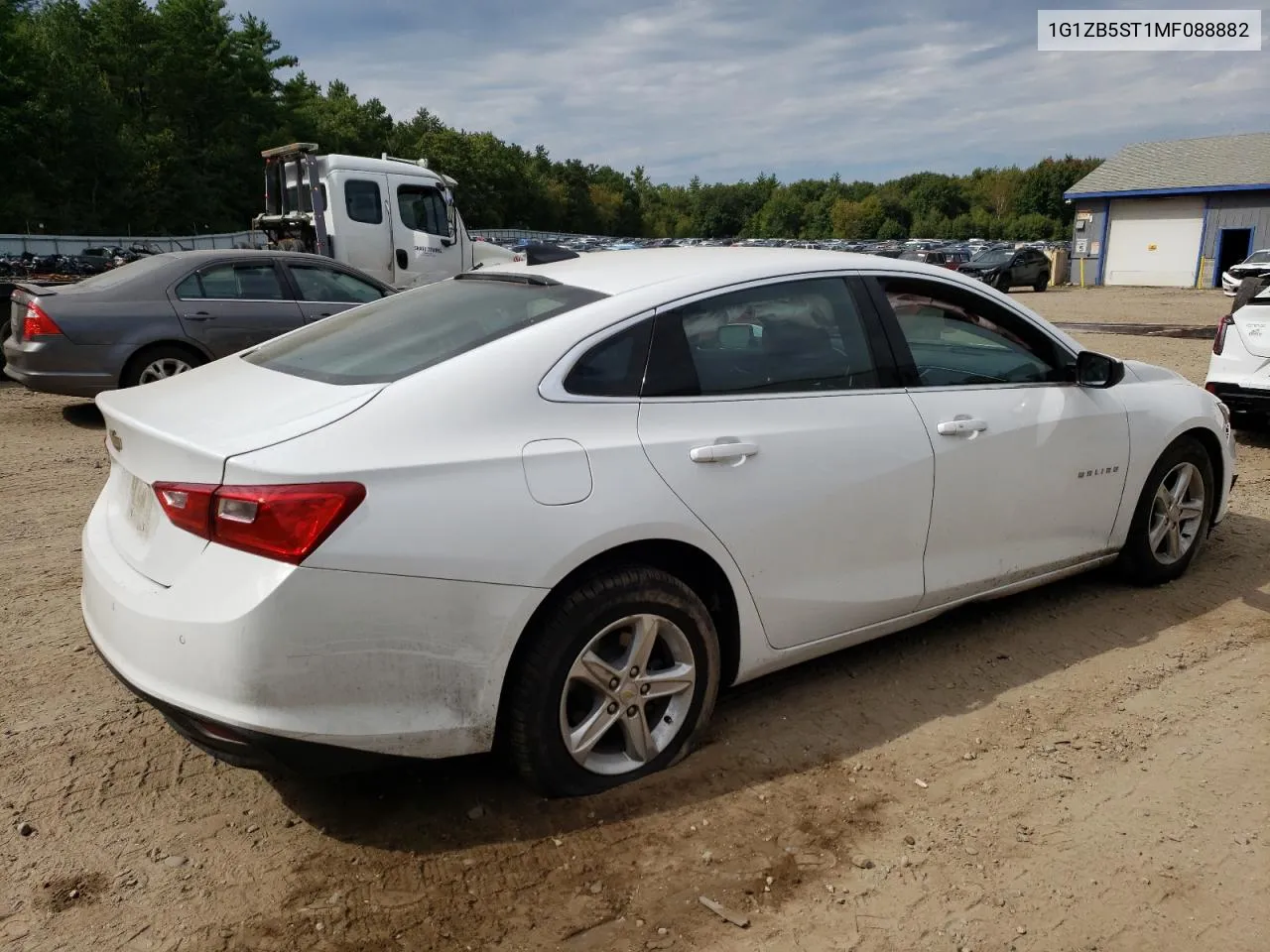 1G1ZB5ST1MF088882 2021 Chevrolet Malibu Ls