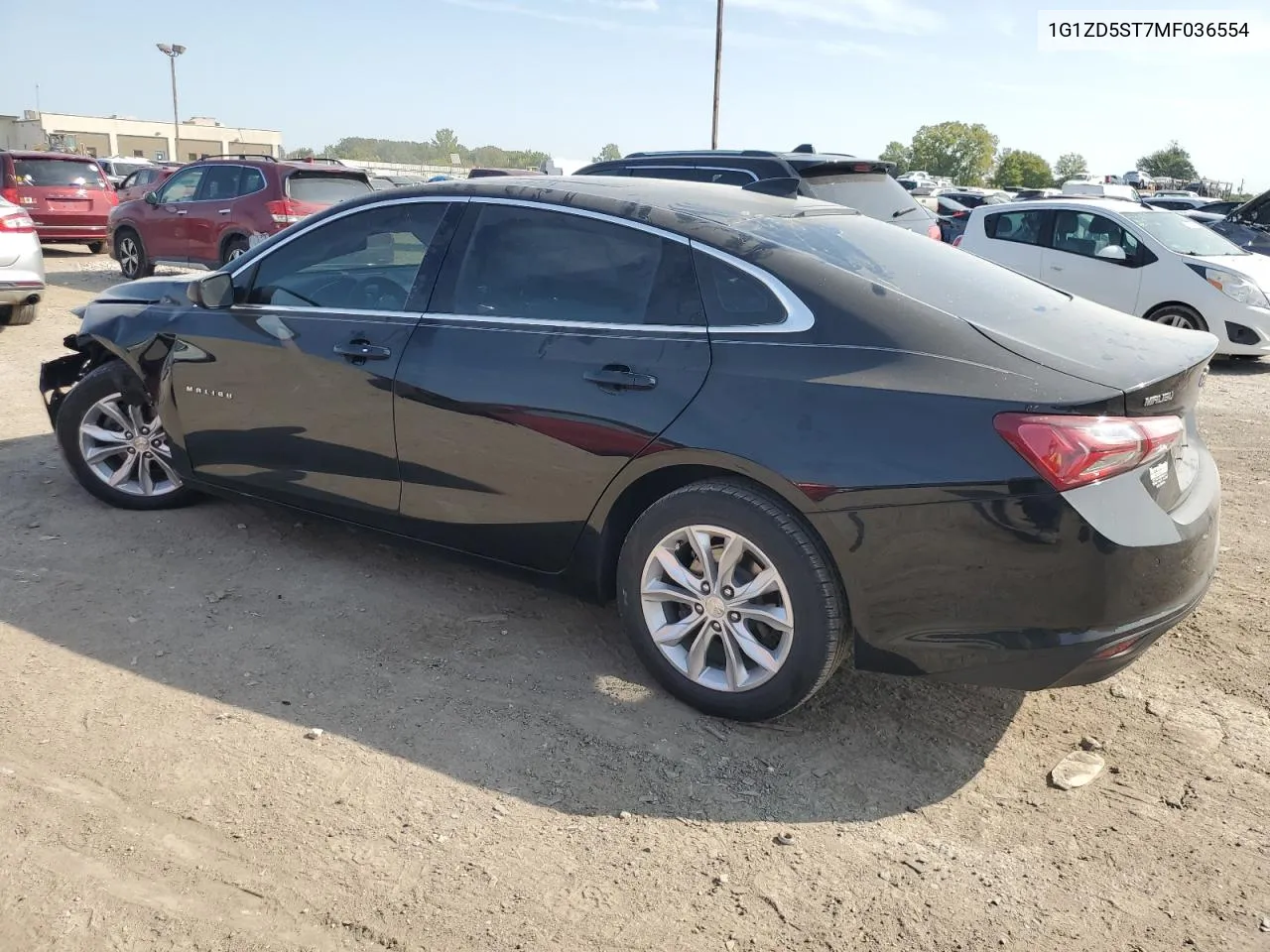 1G1ZD5ST7MF036554 2021 Chevrolet Malibu Lt