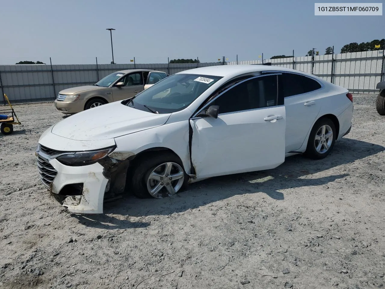 2021 Chevrolet Malibu Ls VIN: 1G1ZB5ST1MF060709 Lot: 71038494