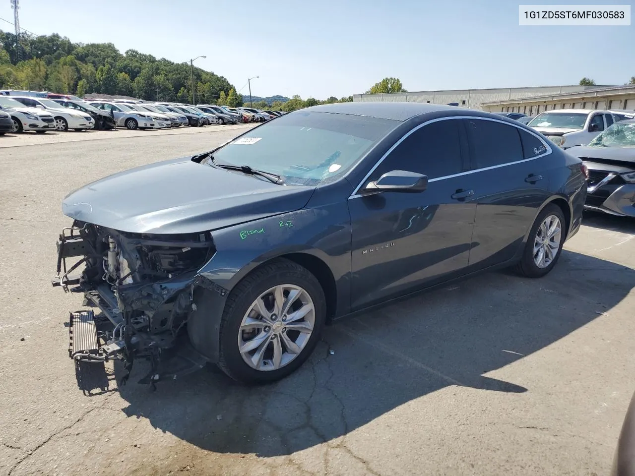 2021 Chevrolet Malibu Lt VIN: 1G1ZD5ST6MF030583 Lot: 71052524