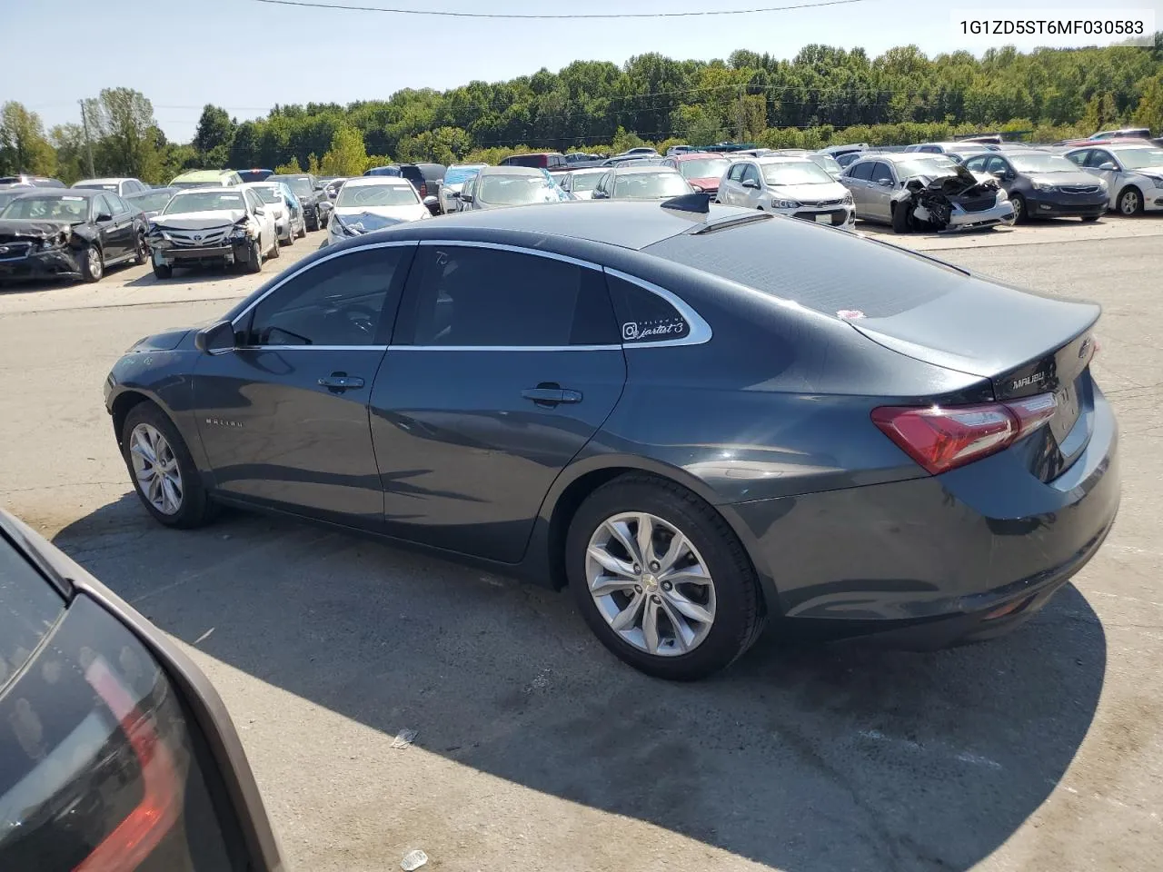 2021 Chevrolet Malibu Lt VIN: 1G1ZD5ST6MF030583 Lot: 71052524