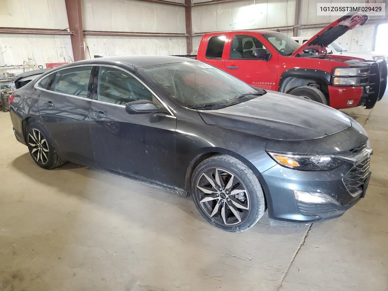 2021 Chevrolet Malibu Rs VIN: 1G1ZG5ST3MF029429 Lot: 71088964