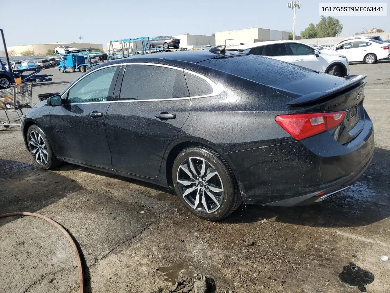 2021 Chevrolet Malibu Rs VIN: 1G1ZG5ST9MF063441 Lot: 71466324