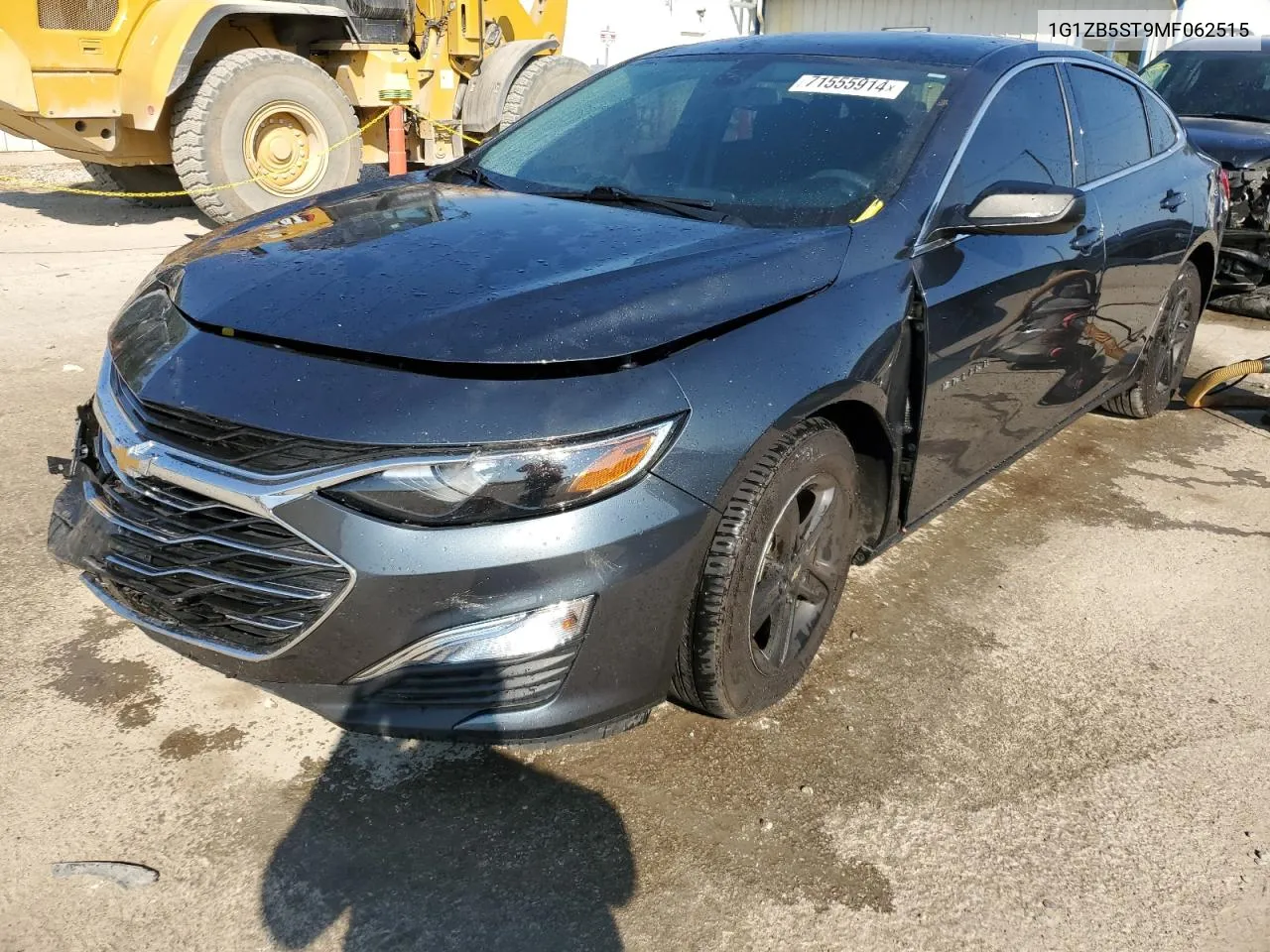 2021 Chevrolet Malibu Ls VIN: 1G1ZB5ST9MF062515 Lot: 71555914