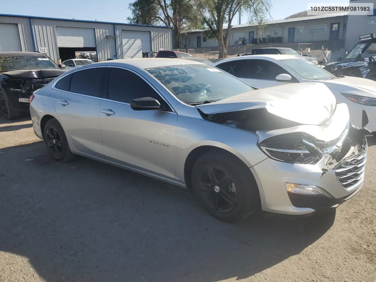 2021 Chevrolet Malibu Ls VIN: 1G1ZC5ST9MF081983 Lot: 71566474