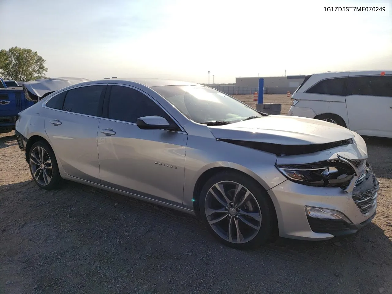 2021 Chevrolet Malibu Lt VIN: 1G1ZD5ST7MF070249 Lot: 71588044