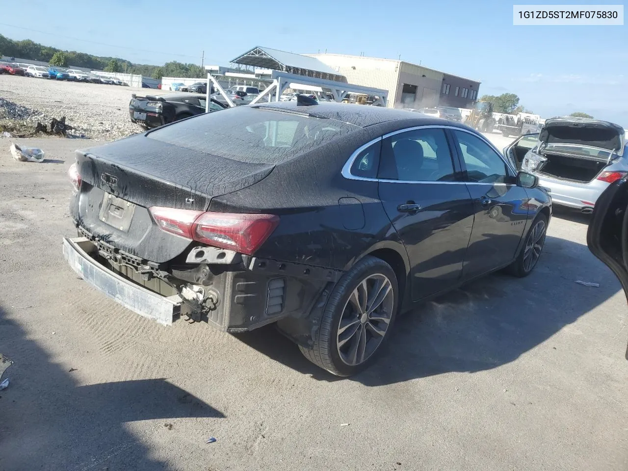 2021 Chevrolet Malibu Lt VIN: 1G1ZD5ST2MF075830 Lot: 71807494