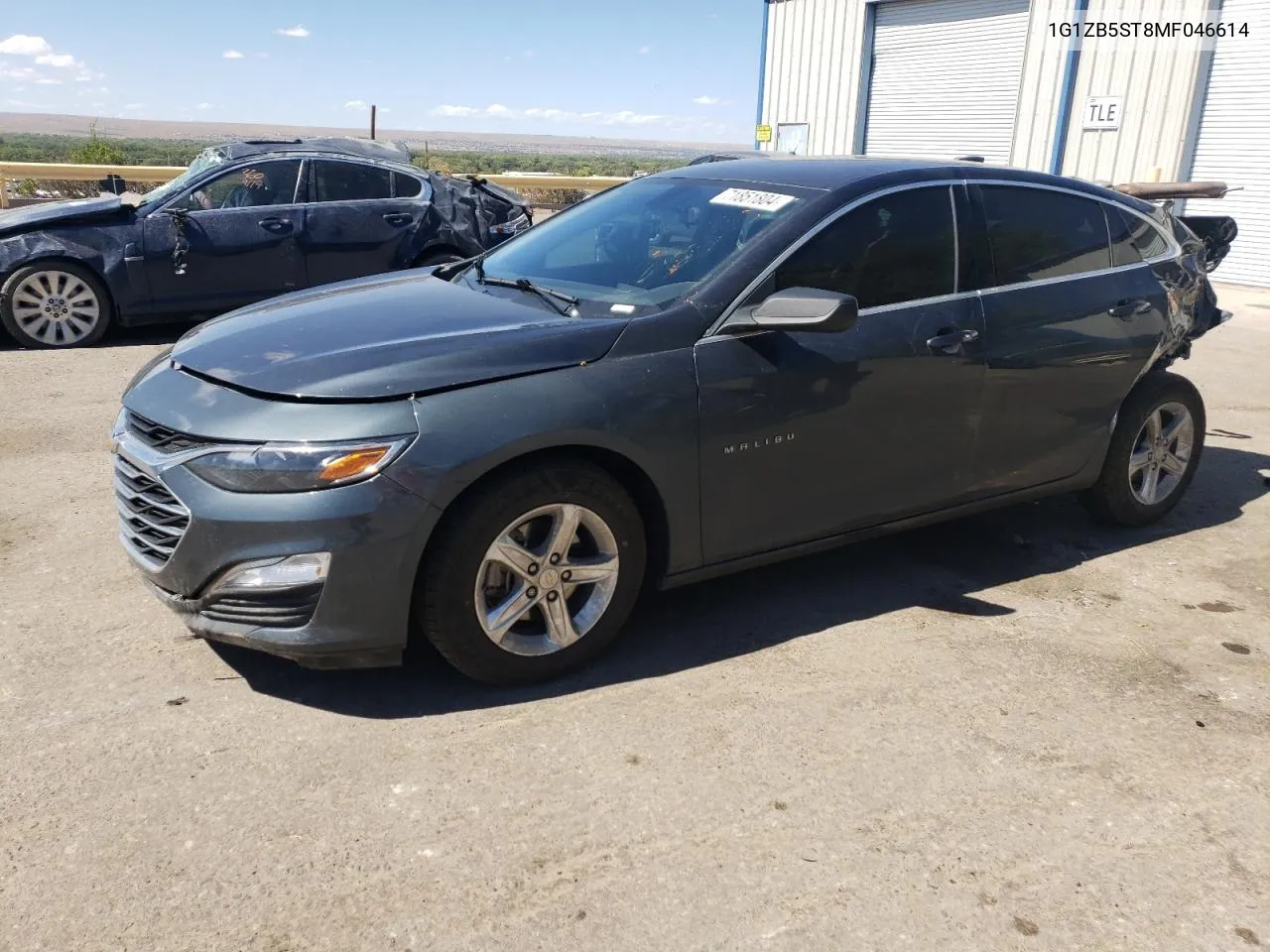 2021 Chevrolet Malibu Ls VIN: 1G1ZB5ST8MF046614 Lot: 71851804