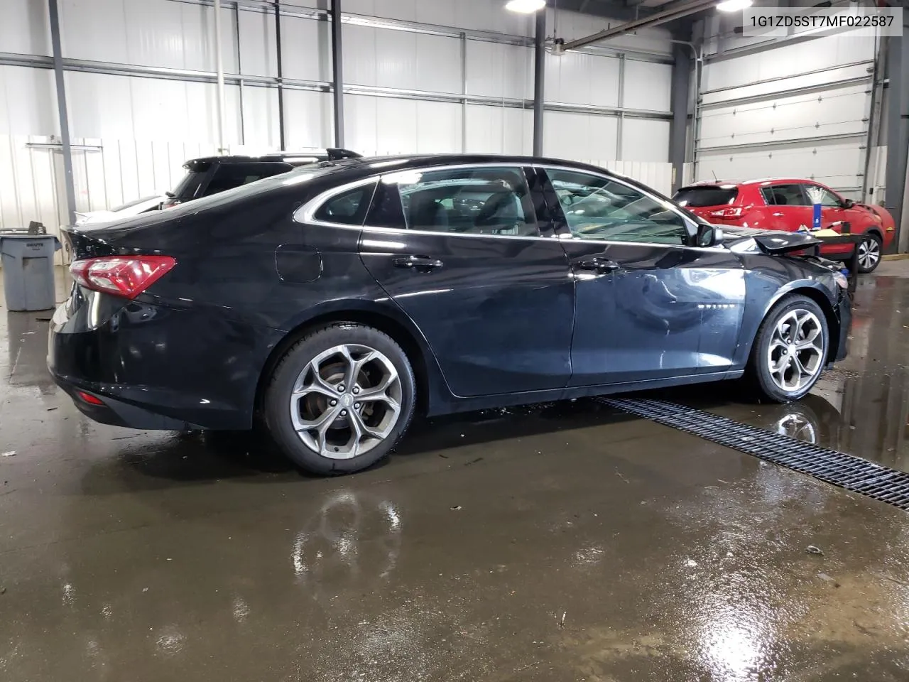 2021 Chevrolet Malibu Lt VIN: 1G1ZD5ST7MF022587 Lot: 71969744