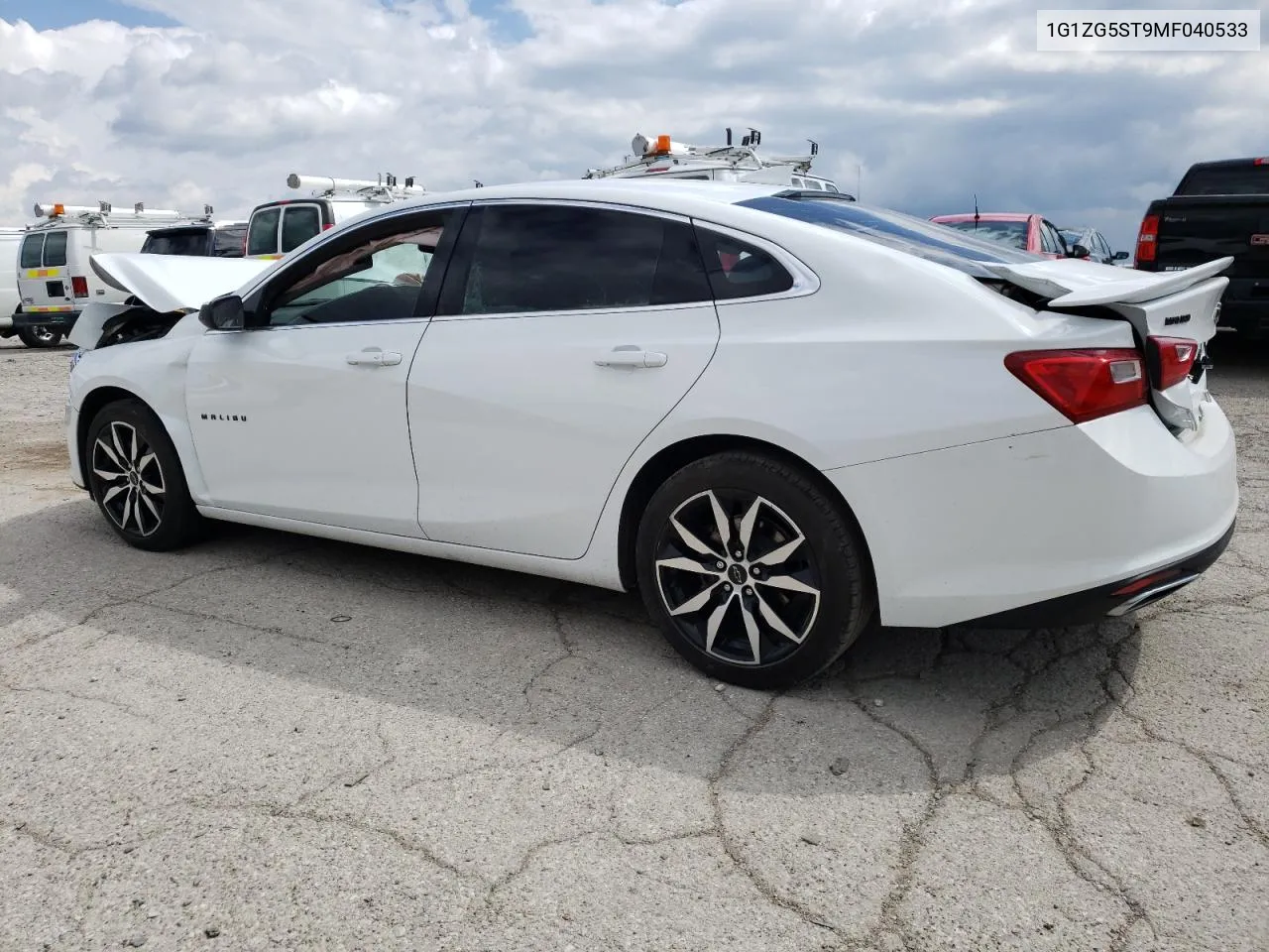 2021 Chevrolet Malibu Rs VIN: 1G1ZG5ST9MF040533 Lot: 71991254