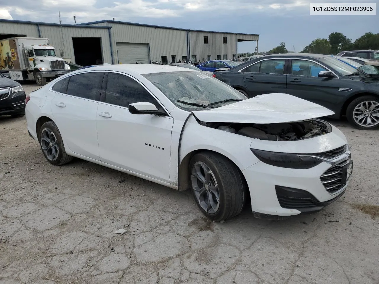 2021 Chevrolet Malibu Lt VIN: 1G1ZD5ST2MF023906 Lot: 72179124