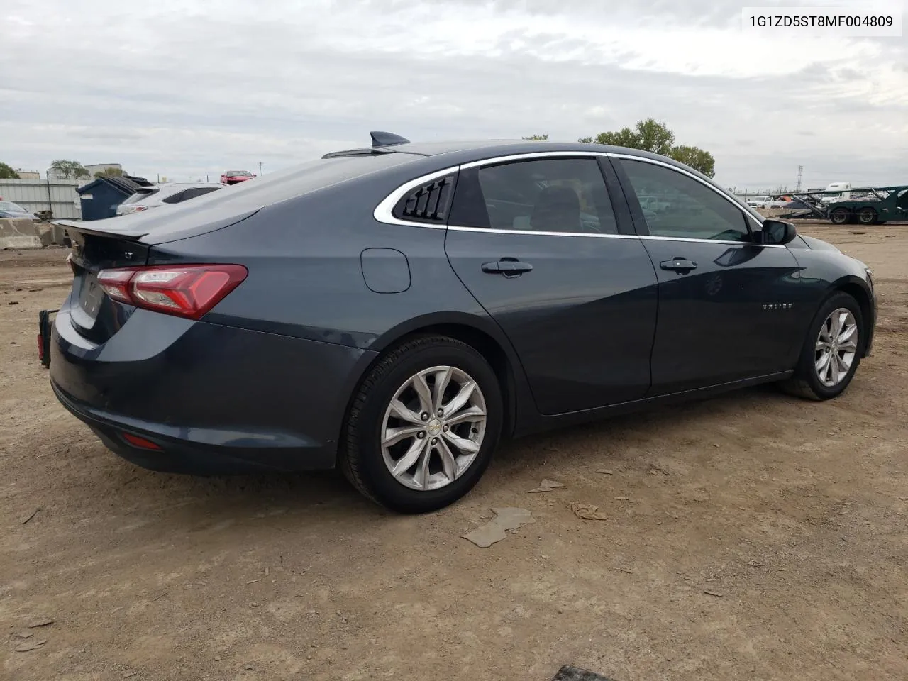 2021 Chevrolet Malibu Lt VIN: 1G1ZD5ST8MF004809 Lot: 72194344