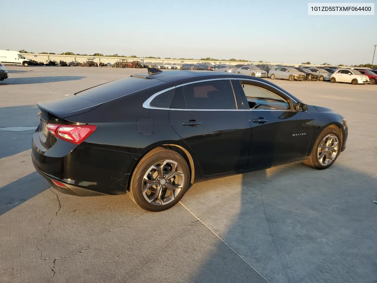 2021 Chevrolet Malibu Lt VIN: 1G1ZD5STXMF064400 Lot: 72471254