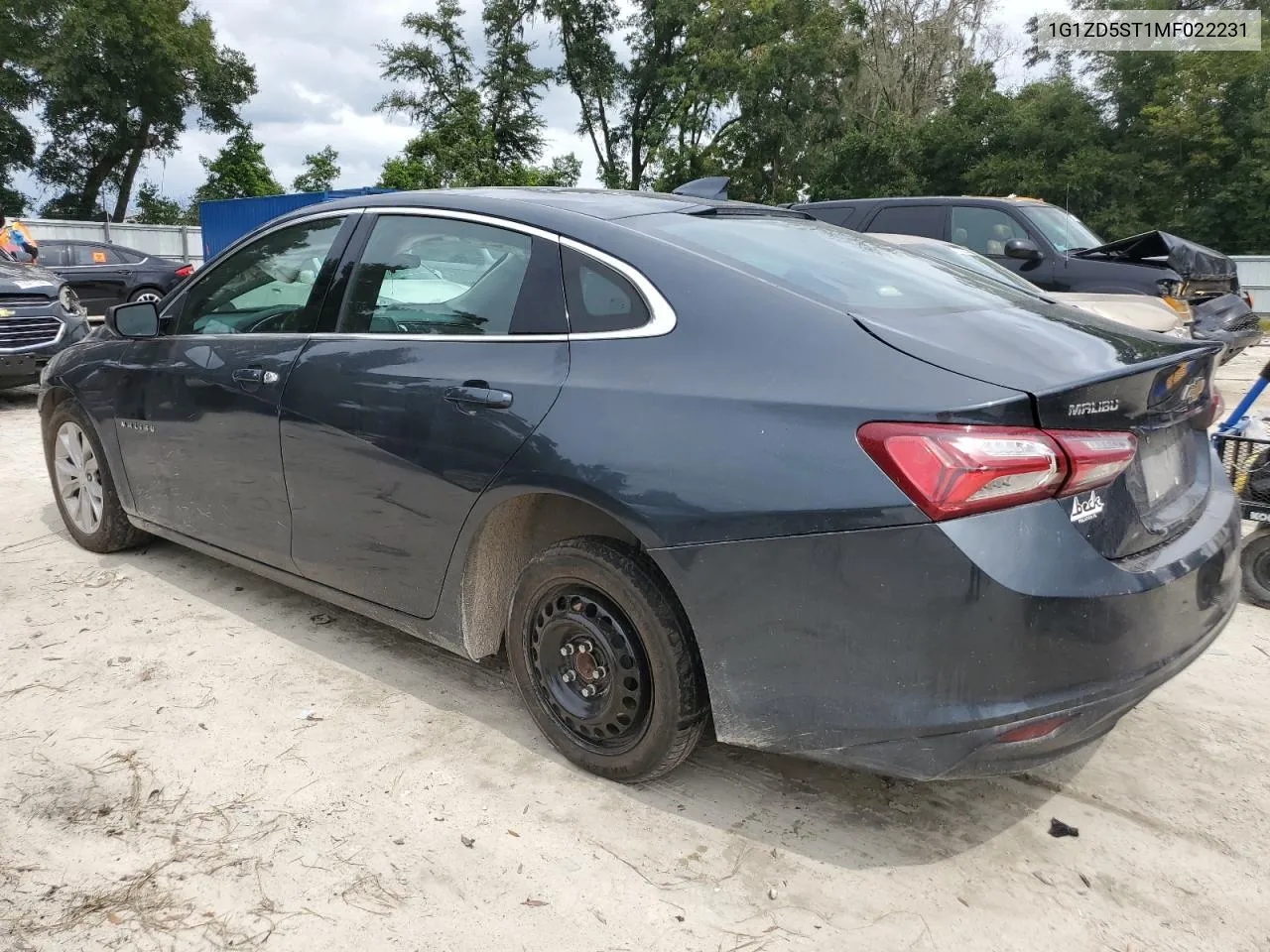 2021 Chevrolet Malibu Lt VIN: 1G1ZD5ST1MF022231 Lot: 72501564