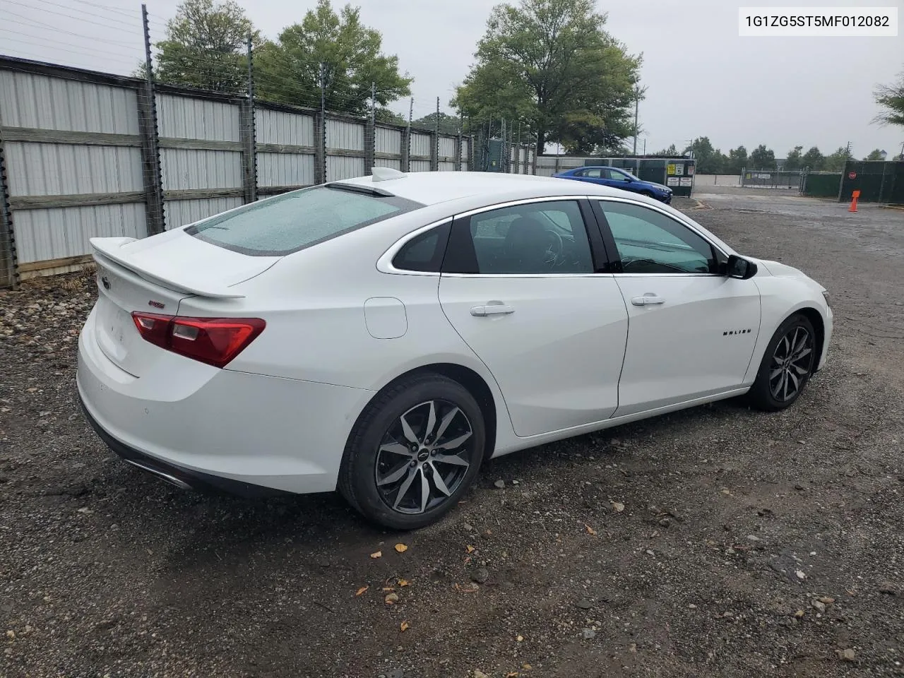 2021 Chevrolet Malibu Rs VIN: 1G1ZG5ST5MF012082 Lot: 72785944