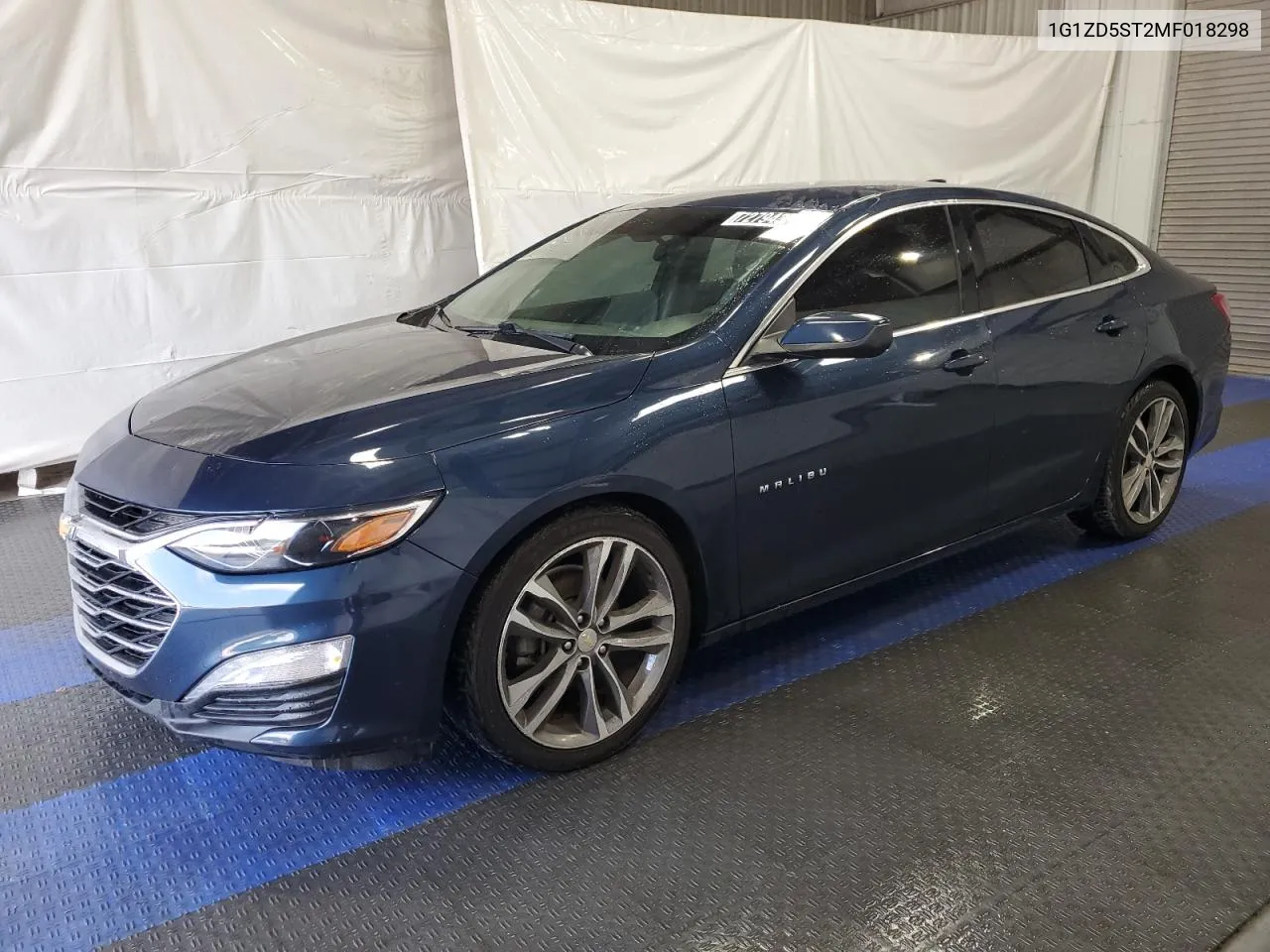 2021 Chevrolet Malibu Lt VIN: 1G1ZD5ST2MF018298 Lot: 72794374