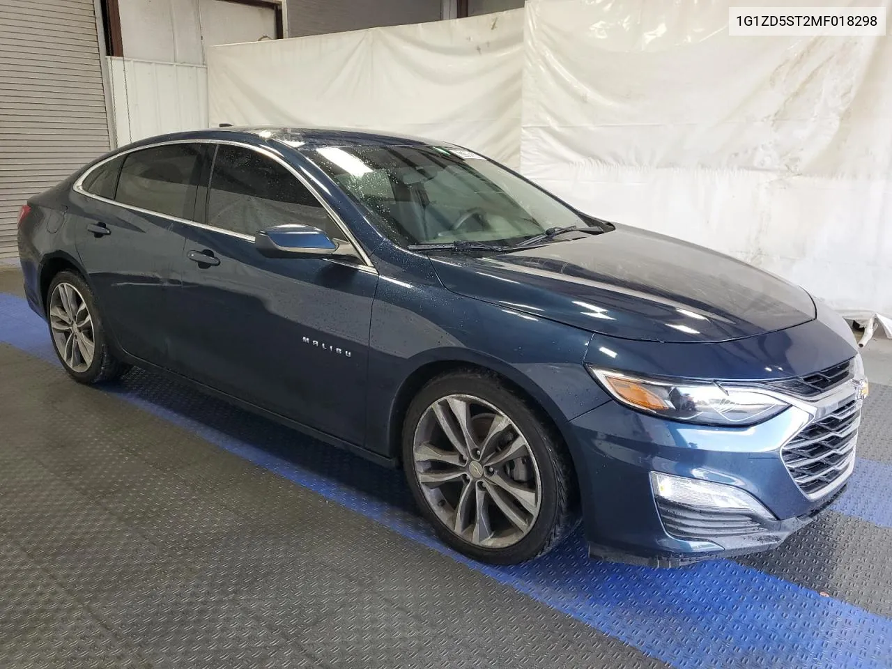 2021 Chevrolet Malibu Lt VIN: 1G1ZD5ST2MF018298 Lot: 72794374