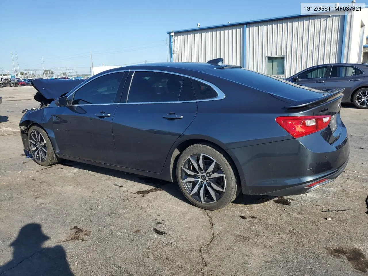 2021 Chevrolet Malibu Rs VIN: 1G1ZG5ST1MF037321 Lot: 72936094