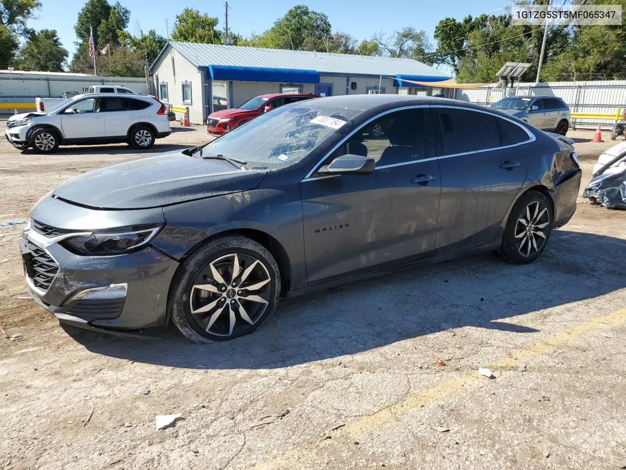 2021 Chevrolet Malibu Rs VIN: 1G1ZG5ST5MF065347 Lot: 73007184