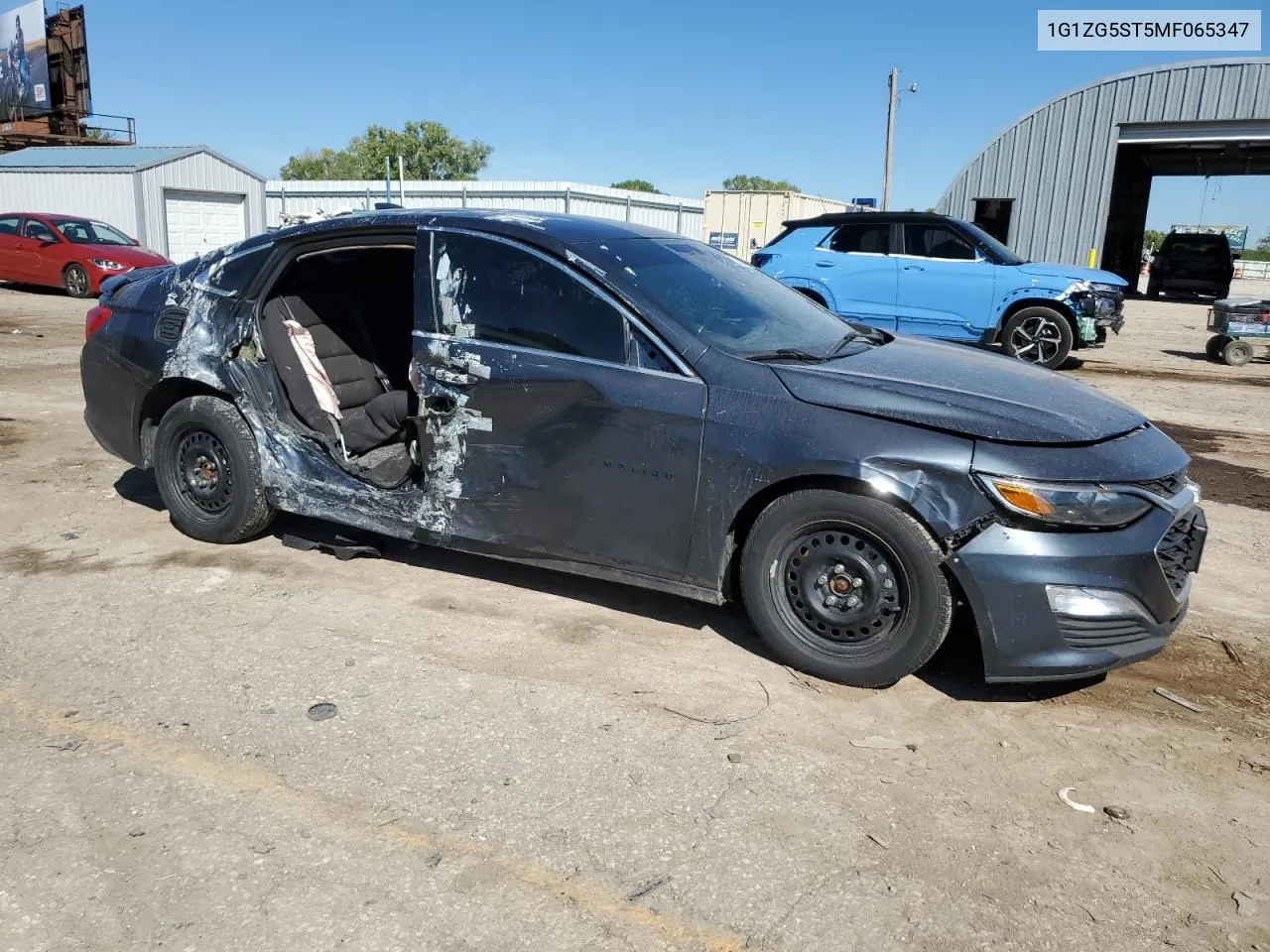 2021 Chevrolet Malibu Rs VIN: 1G1ZG5ST5MF065347 Lot: 73007184