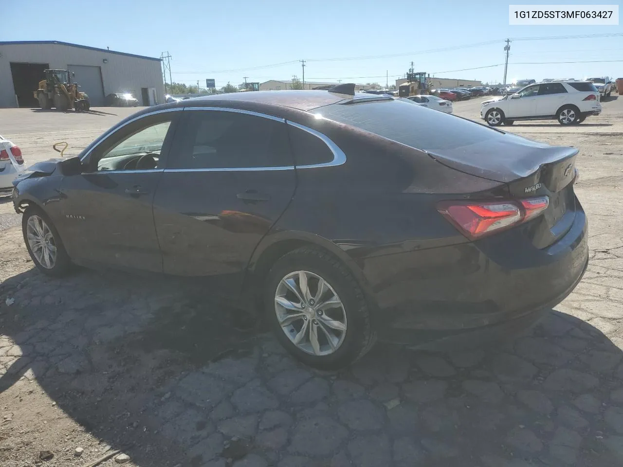 2021 Chevrolet Malibu Lt VIN: 1G1ZD5ST3MF063427 Lot: 73101444