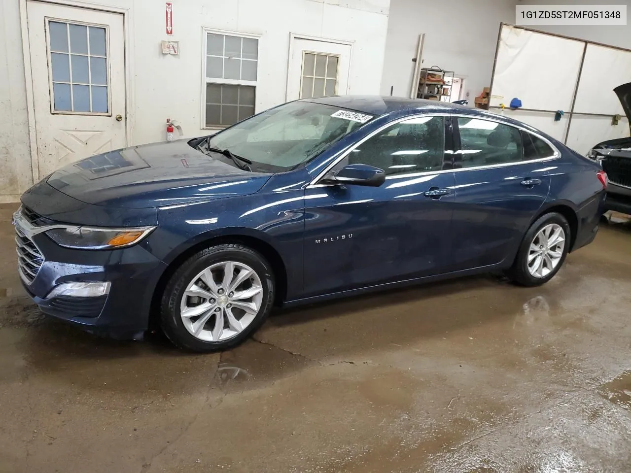 2021 Chevrolet Malibu Lt VIN: 1G1ZD5ST2MF051348 Lot: 73254264