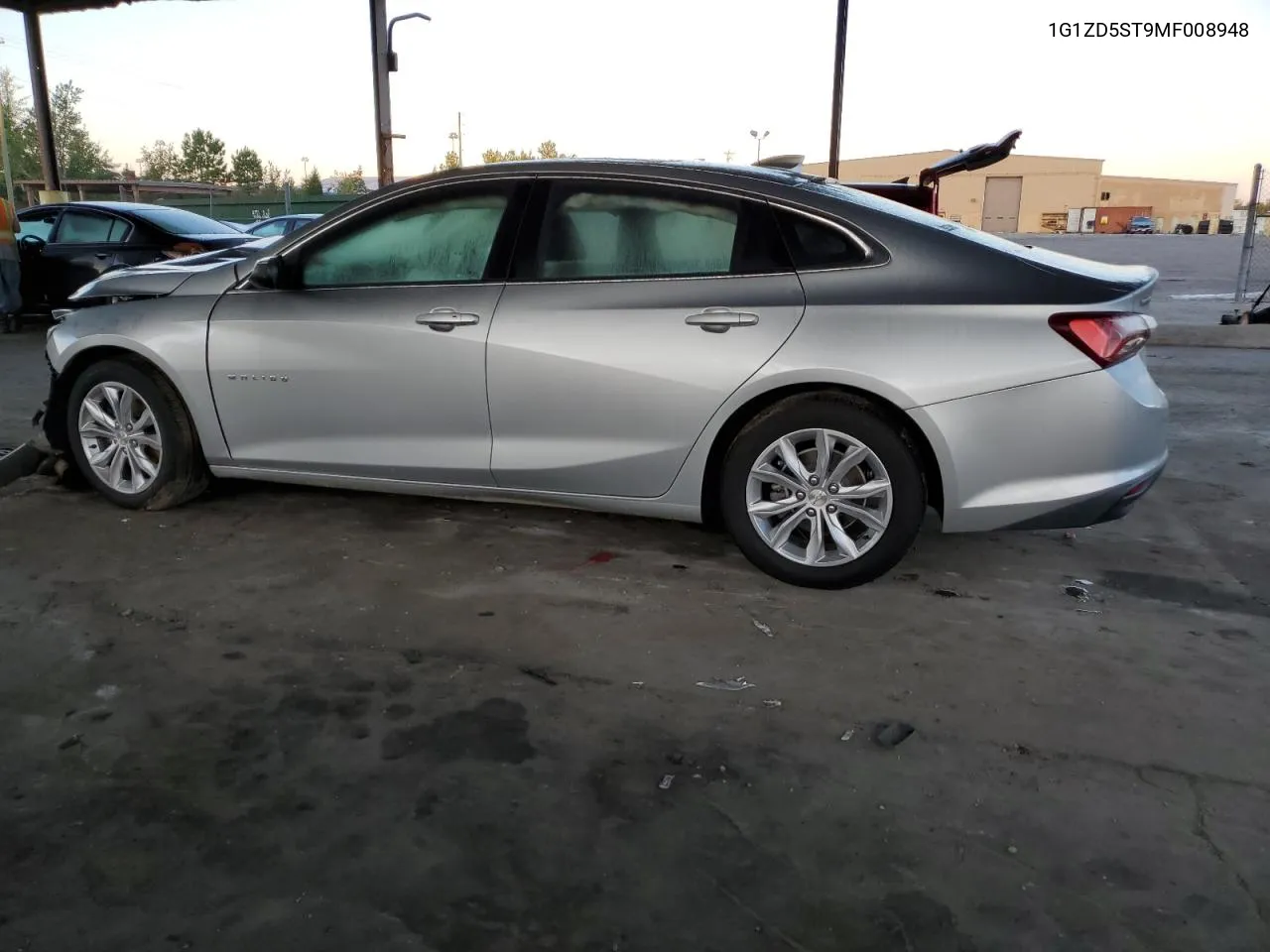 2021 Chevrolet Malibu Lt VIN: 1G1ZD5ST9MF008948 Lot: 73526144