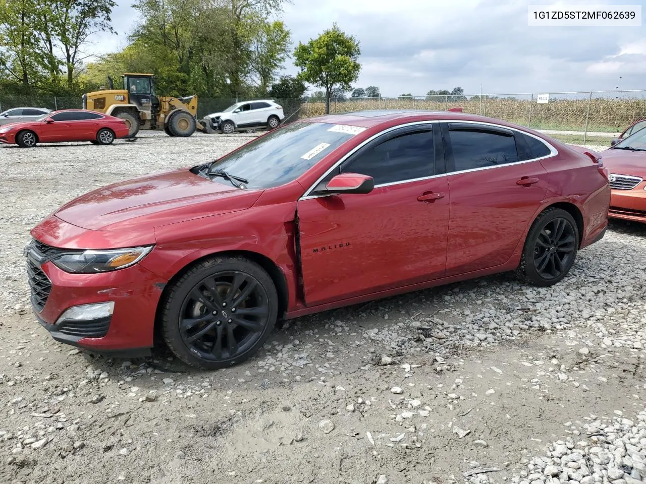 2021 Chevrolet Malibu Lt VIN: 1G1ZD5ST2MF062639 Lot: 73547574