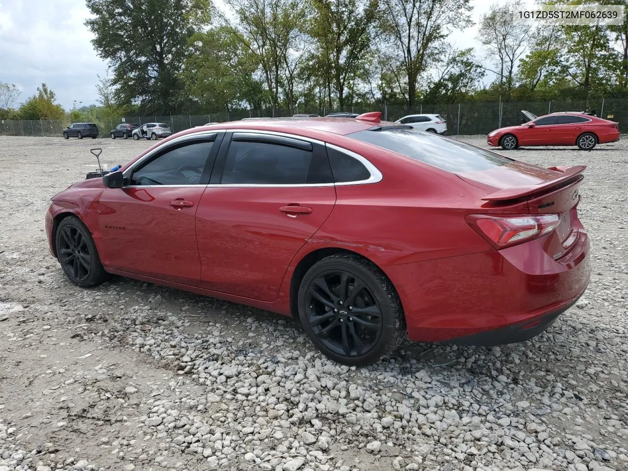 2021 Chevrolet Malibu Lt VIN: 1G1ZD5ST2MF062639 Lot: 73547574