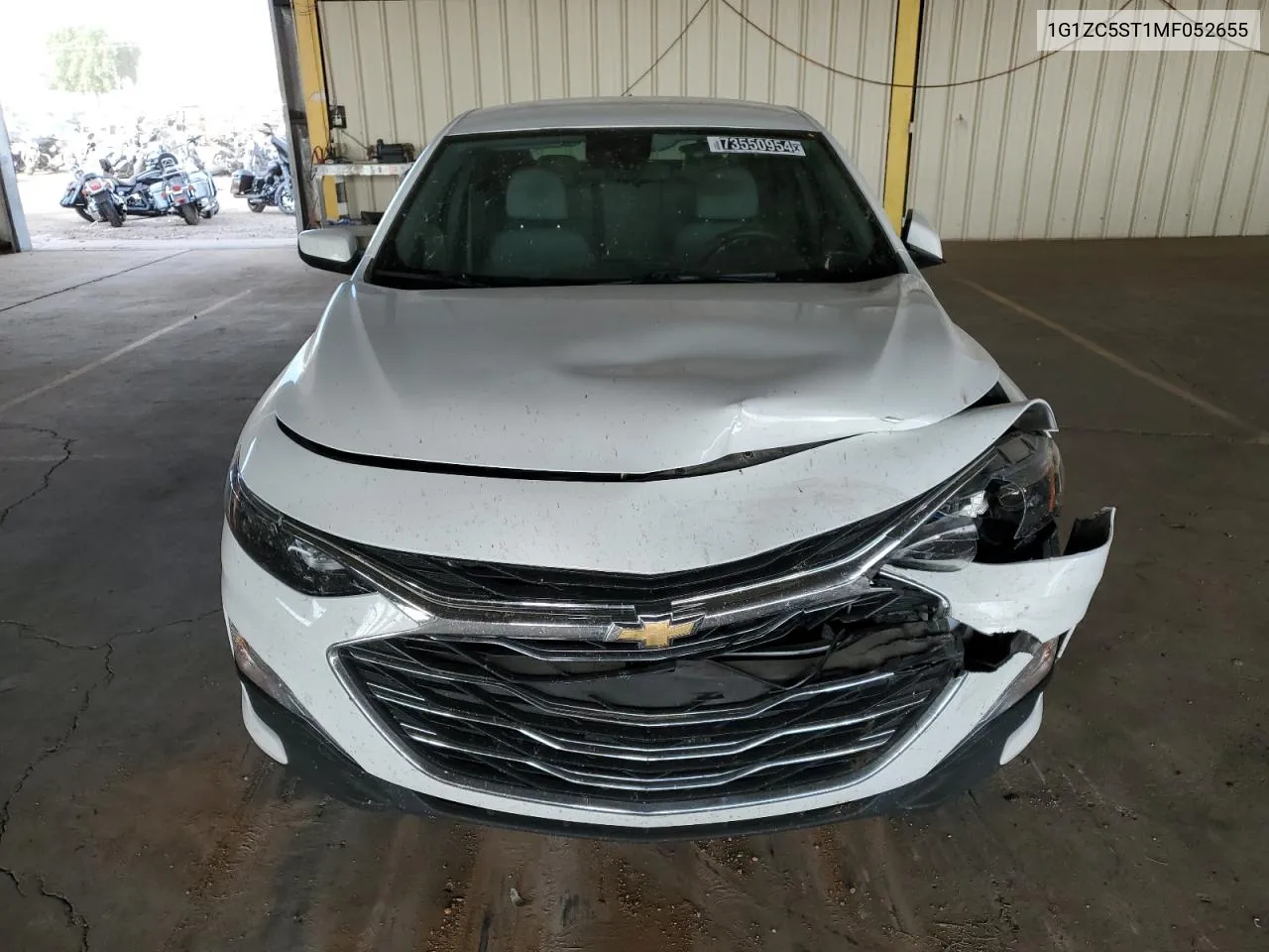 2021 Chevrolet Malibu Ls VIN: 1G1ZC5ST1MF052655 Lot: 73550954