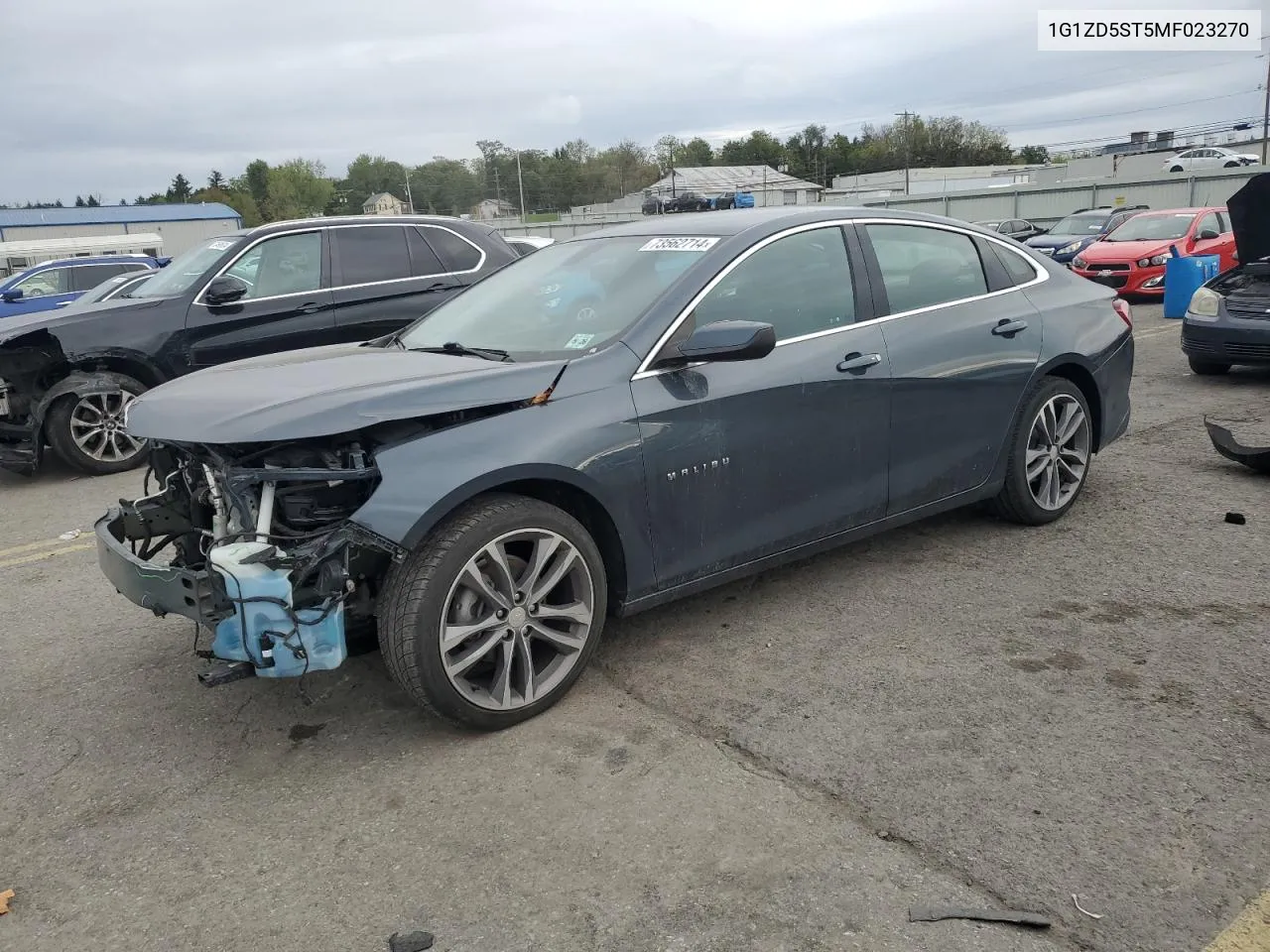 2021 Chevrolet Malibu Lt VIN: 1G1ZD5ST5MF023270 Lot: 73562714