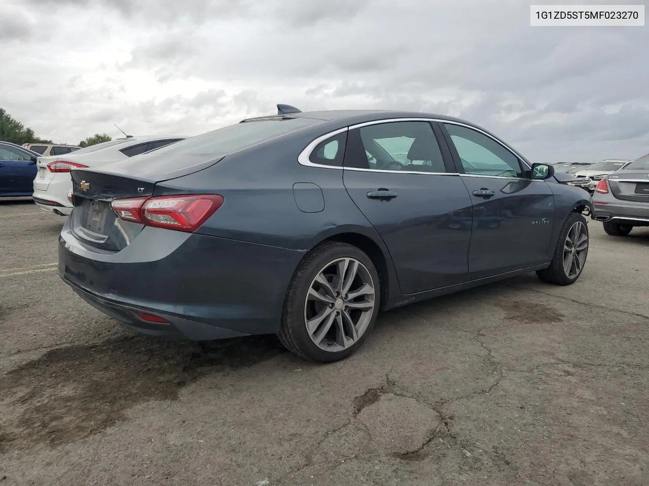 2021 Chevrolet Malibu Lt VIN: 1G1ZD5ST5MF023270 Lot: 73562714