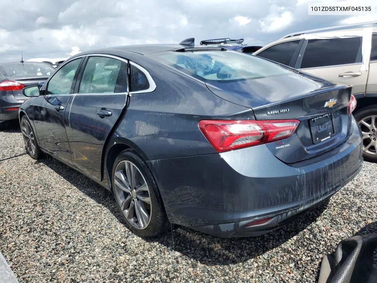 2021 Chevrolet Malibu Lt VIN: 1G1ZD5STXMF045135 Lot: 73693304