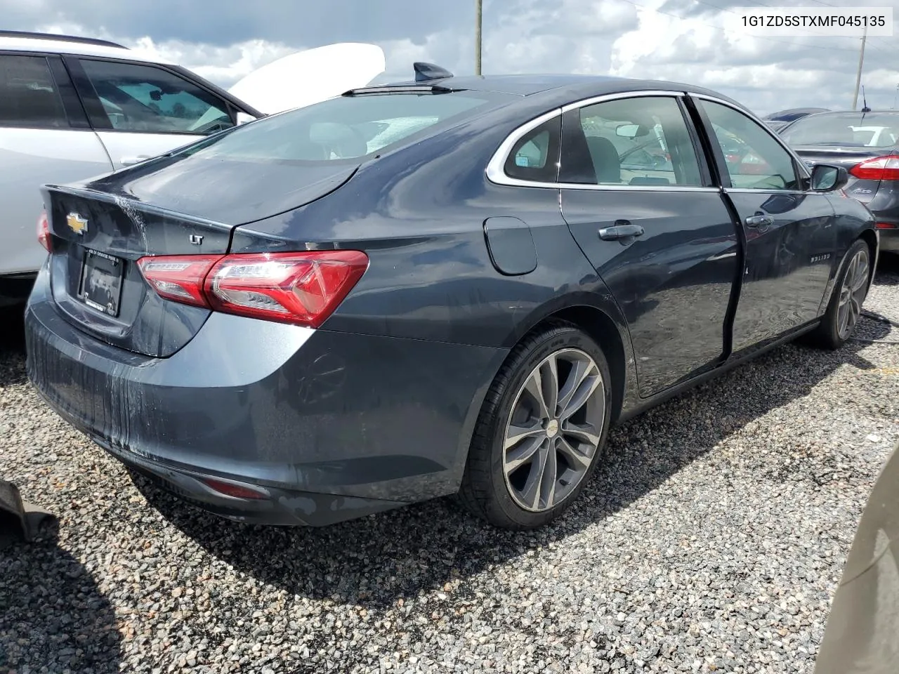 2021 Chevrolet Malibu Lt VIN: 1G1ZD5STXMF045135 Lot: 73693304