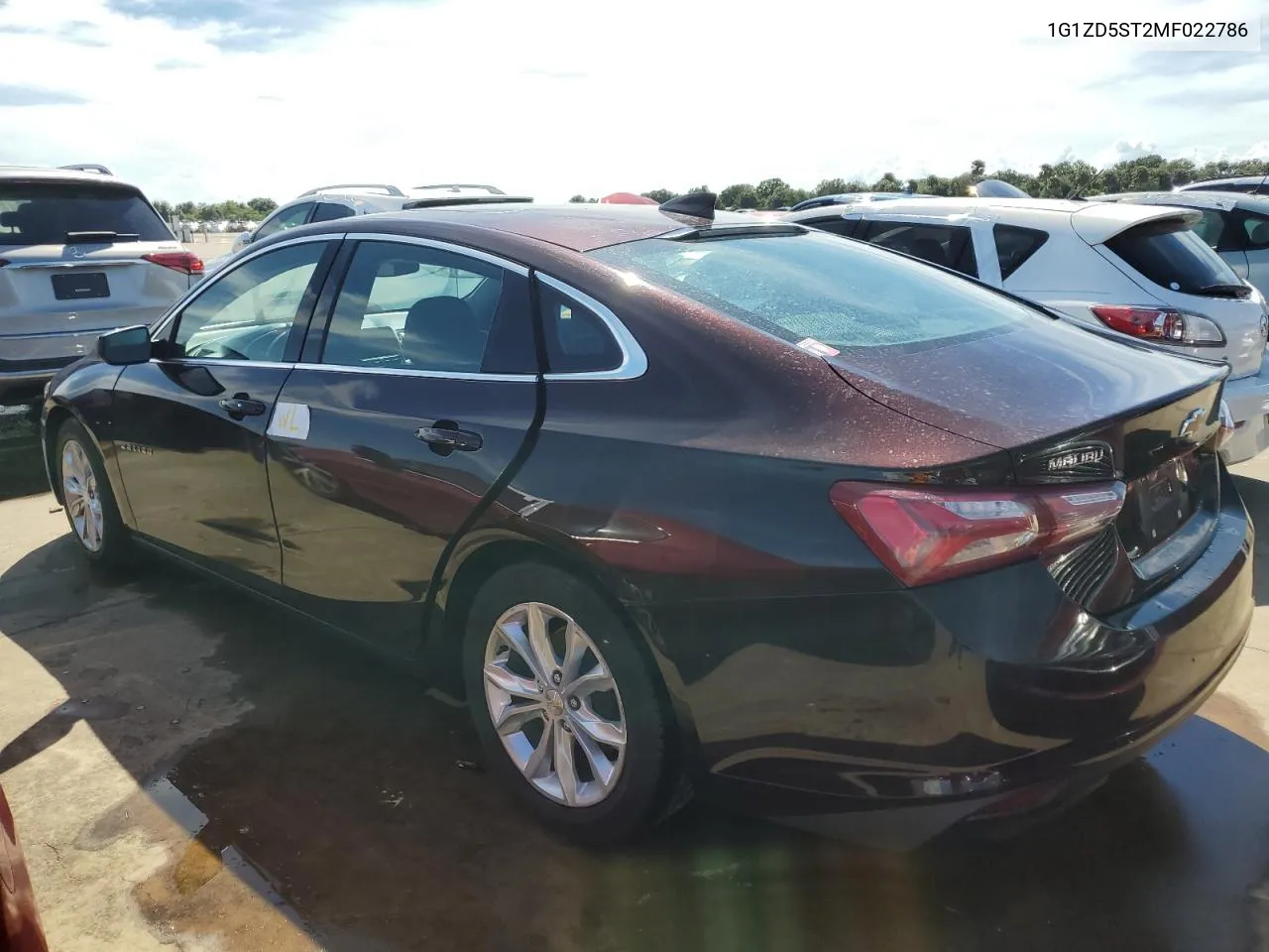 2021 Chevrolet Malibu Lt VIN: 1G1ZD5ST2MF022786 Lot: 73749644