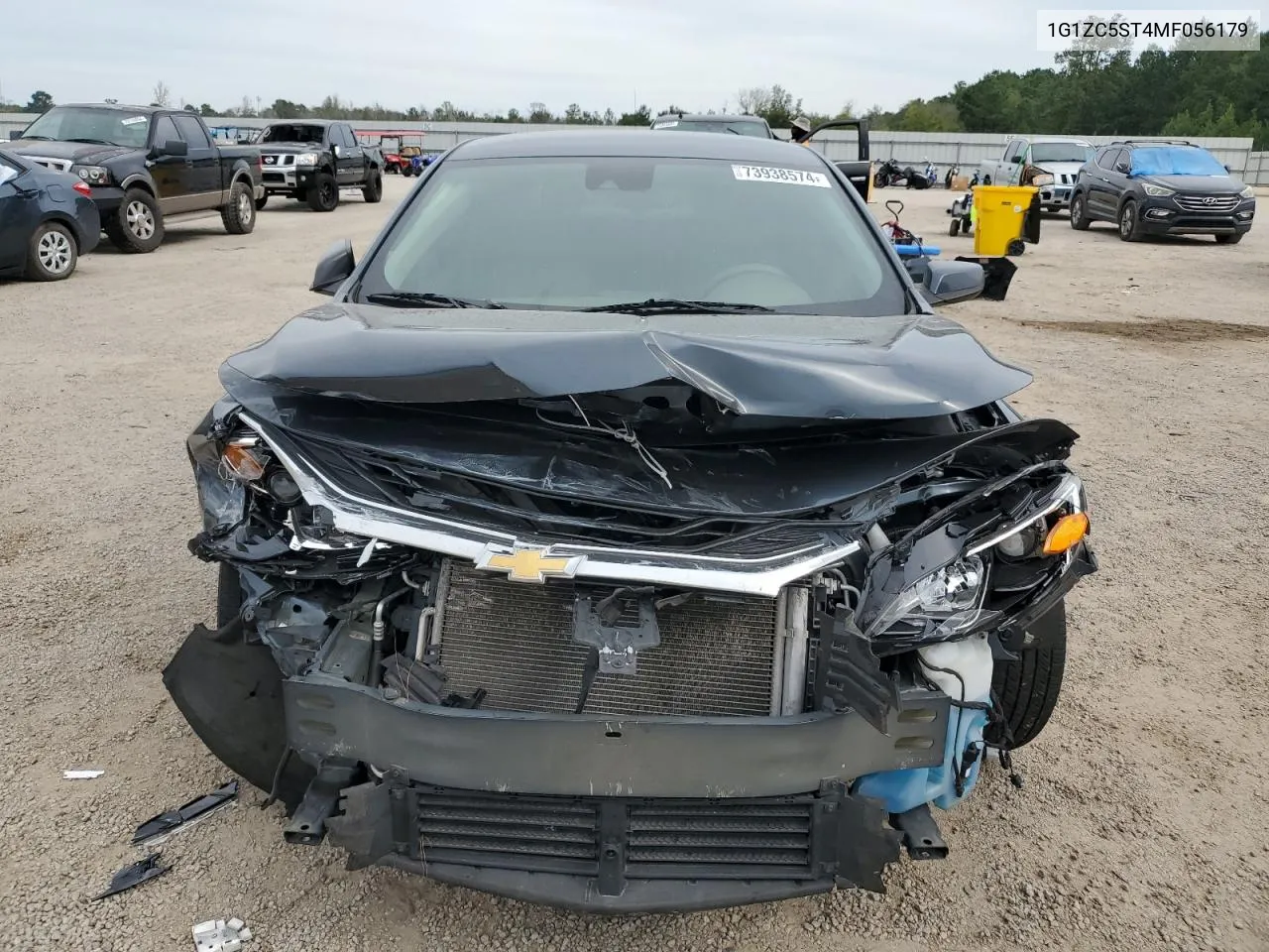 2021 Chevrolet Malibu Ls VIN: 1G1ZC5ST4MF056179 Lot: 73938574